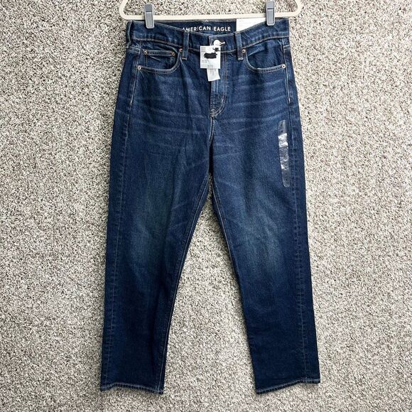 American Eagle Jeans Women’s 8L Stretch Super High-Rise Denim Stretch Ankle Stra - Picture 1 of 11